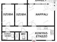 Eladó panellakás, Kecskeméten 43.1 M Ft, 3 szobás