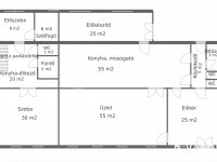 Eladó családi ház, Hódmezővásárhelyen 75 M Ft, 5 szobás