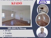 Kiadó téglalakás, albérlet, Szolnokon 140 E Ft / hó, 2 szobás