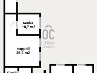 Eladó téglalakás, IX. kerületben, Ferenc körúton 104.9 M Ft