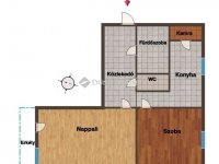 Eladó panellakás, Szegeden 41.99 M Ft, 2 szobás