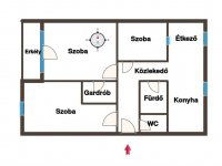 Eladó panellakás, Pécsett 47.9 M Ft, 2+1 szobás