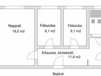 Eladó téglalakás, XVIII. kerületben, Havanna utcában 59 M Ft