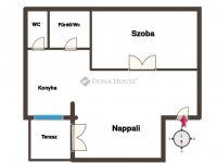 Eladó téglalakás, Pécsett 48 M Ft, 2 szobás