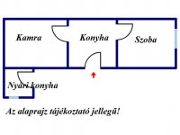 Eladó családi ház, Jászfényszarun 12.1 M Ft, 1 szobás