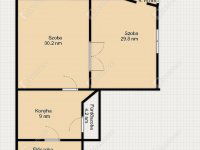 Eladó téglalakás, Szegeden 74.9 M Ft, 2 szobás