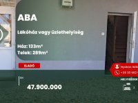 Eladó sorház, Abában 47.9 M Ft, 3 szobás / költözzbe.hu