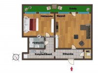 Eladó téglalakás, XX. kerületben 64.5 M Ft, 2 szobás