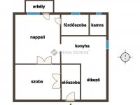 Kiadó téglalakás, albérlet, Pécsett 170 E Ft / hó, 2 szobás