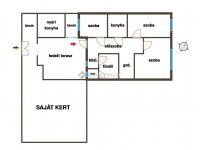 Eladó sorház, IX. kerületben 49.8 M Ft, 1+2 szobás
