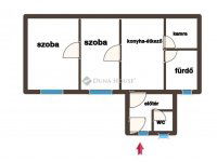 Eladó családi ház, Kecskeméten 15 M Ft, 2 szobás