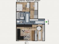 Eladó panellakás, XIII. kerületben 99.5 M Ft, 1+2 szobás