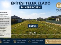 Eladó telek, Mikepércsen 20.5 M Ft / költözzbe.hu