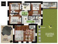 Eladó sorház, Pátkán 84.9 M Ft, 5 szobás / költözzbe.hu