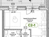 Eladó téglalakás, Levélen 33.9 M Ft, 1 szobás