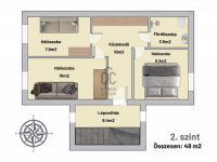 Eladó ikerház, XI. kerületben 174.9 M Ft, 4 szobás