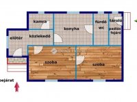 Eladó családi ház, Zsédenyen 29.99 M Ft, 2 szobás
