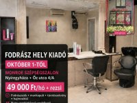 Kiadó üzlethelyiség, Nyíregyházán, Őz utcában 49 E Ft / hó