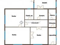 Eladó családi ház, Miskolcon 78 M Ft, 3 szobás