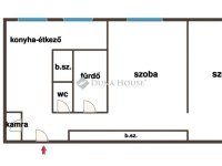 Eladó téglalakás, Zalaegerszegen 33.5 M Ft, 2 szobás