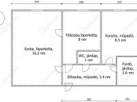Eladó téglalakás, Ajkán 30 M Ft, 1+1 szobás