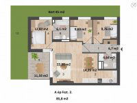 Eladó téglalakás, XIV. kerületben 162 M Ft, 4 szobás