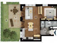 Eladó téglalakás, XII. kerületben 213.045 M Ft, 2 szobás