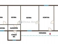 Eladó családi ház, Vecsésen 89.9 M Ft, 4 szobás