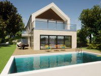 Eladó ikerház, Budaörsön 349.9 M Ft, 5+1 szobás