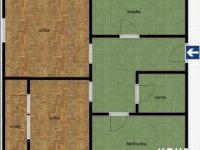 Eladó téglalakás, Szegeden 12 M Ft, 2 szobás