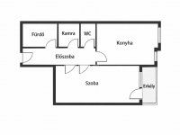 Eladó téglalakás, XIV. kerületben 55 M Ft, 1 szobás
