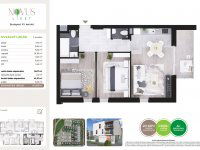 Eladó téglalakás, XV. kerületben, Kékszilva utcában 74.88 M Ft