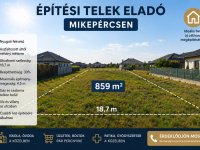Eladó telek, Mikepércsen 20.5 M Ft / költözzbe.hu