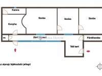 Eladó családi ház, Udvaron 32.5 M Ft, 3 szobás