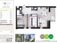 Eladó téglalakás, XV. kerületben, Kékszilva utcában 75.99 M Ft