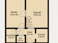 Eladó panellakás, XX. kerületben 49.9 M Ft, 2 szobás