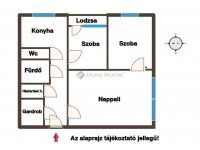 Eladó panellakás, IV. kerületben 71 M Ft, 3 szobás