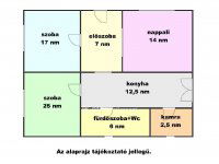 Eladó családi ház, Jászladányon 6.5 M Ft, 2 szobás