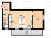 Eladó téglalakás, Hegyeshalomban 45.26 M Ft, 2 szobás