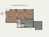 Eladó téglalakás, II. kerületben 229 M Ft, 3 szobás