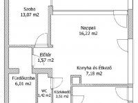 Eladó téglalakás, Keszthelyen 98.5 M Ft, 3 szobás