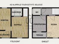 Eladó családi ház, Monorierdőn 45 M Ft, 2 szobás