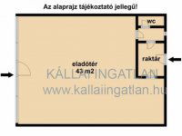 Eladó üzlethelyiség