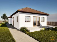 Eladó ikerház, Kiskunlacházán 54.9 M Ft, 3 szobás