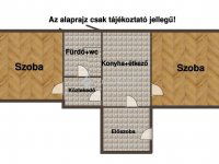 Eladó családi ház, Abonyban 34.9 M Ft, 2 szobás