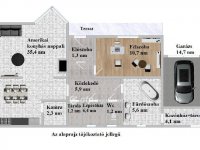 Eladó ikerház, Orosházán 38 M Ft, 1+3 szobás