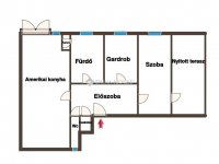 Eladó téglalakás, Pécsett 88.9 M Ft, 2 szobás