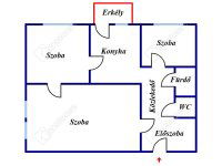 Eladó panellakás, Debrecenben 62.955 M Ft, 3 szobás
