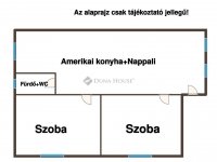 Eladó ikerház, Abonyban 25 M Ft, 3 szobás / költözzbe.hu
