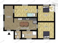 Eladó családi ház, Kecskeméten 89.8 M Ft, 3 szobás